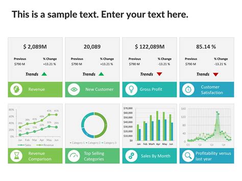Powerpoint Dashboard Templates Free