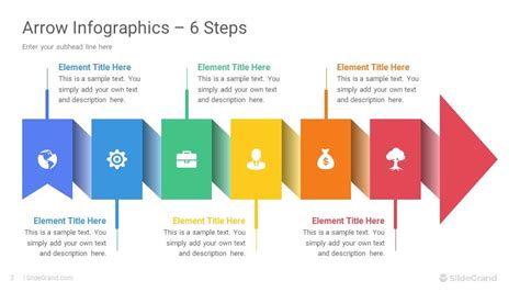 Powerpoint Template 6 Steps