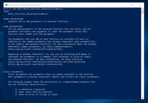 PowerShell Param Parameter Attributes And Arguments