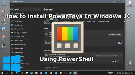 PowerToys on Windows 10