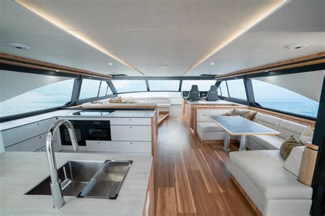 Powerboat interior