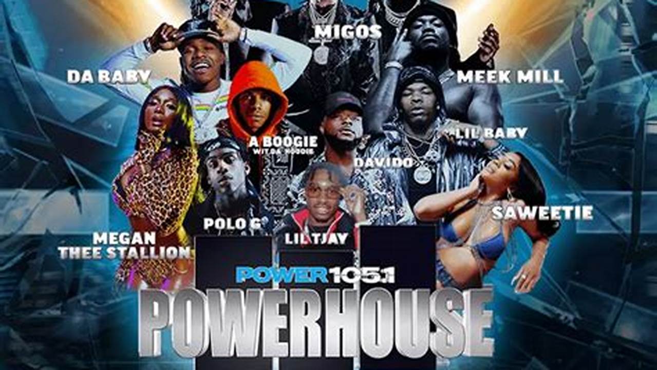 Powerhouse Concert Lineup 2024