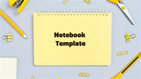 Powerpoint Notebook Template