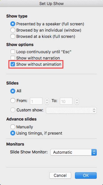 Powerpoint Animation Not Working On Mac