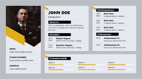 Powerpoint Cv Template