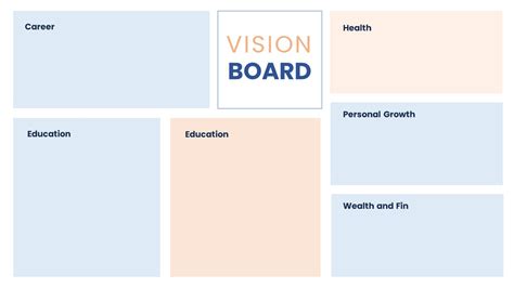 Powerpoint Vision Board Template