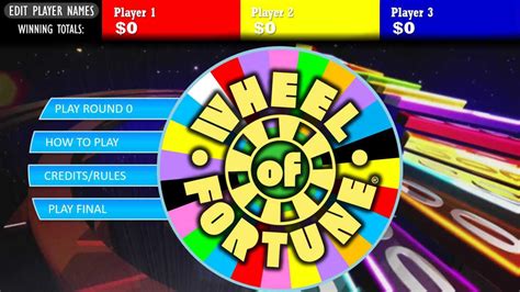 Powerpoint Wheel Of Fortune Template
