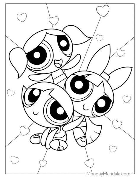 Powerpuff Coloring Pages