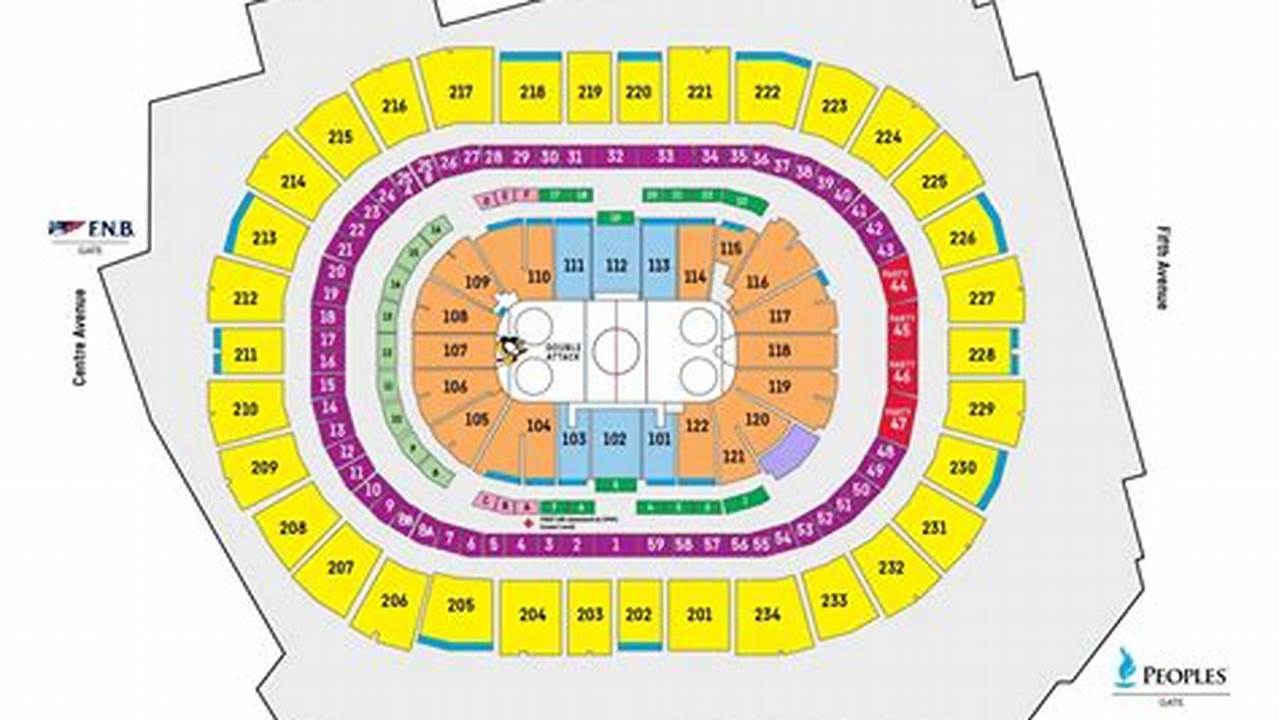 Ppg Paints Arena Layout 2025