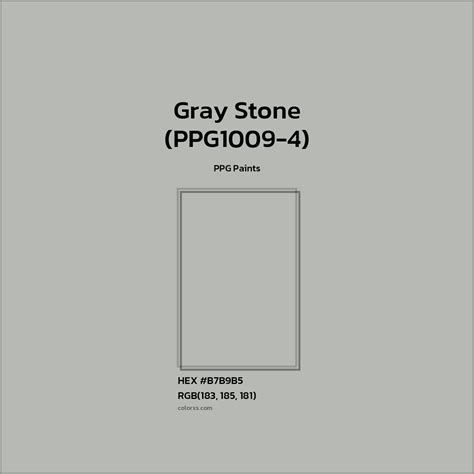 Ppg Paint Gray Stone