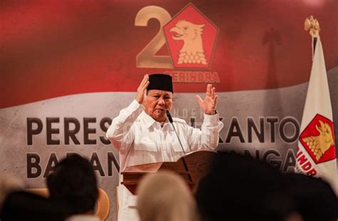 Struktur organisasi partai Gerindra tingkat nasional