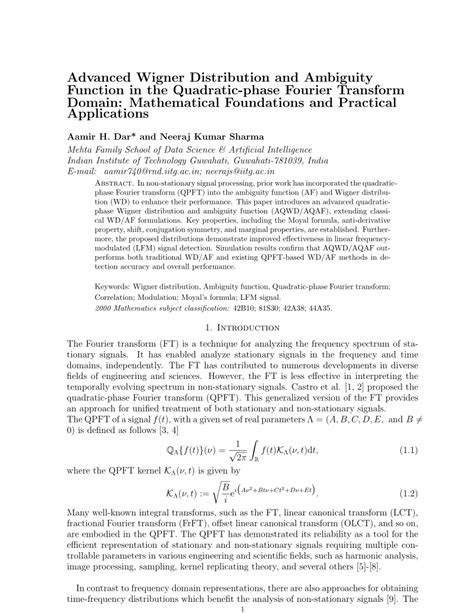 Practical Applications of Domain