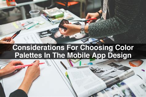 Practical Considerations for Choosing a Color