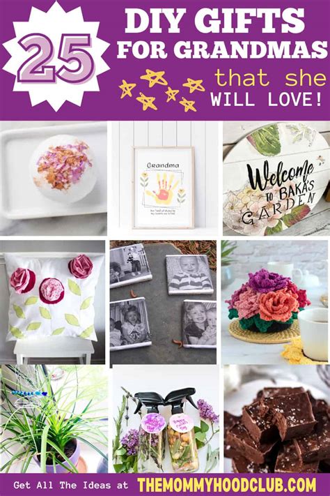 Practical DIY Gift Ideas for Grandma