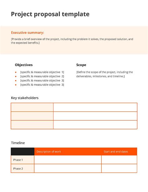 17 Free Project Proposal Templates + Tips Smartsheet