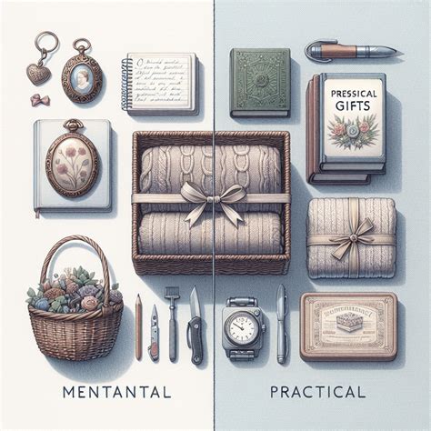 Practical Gifts vs. Sentimental Gifts