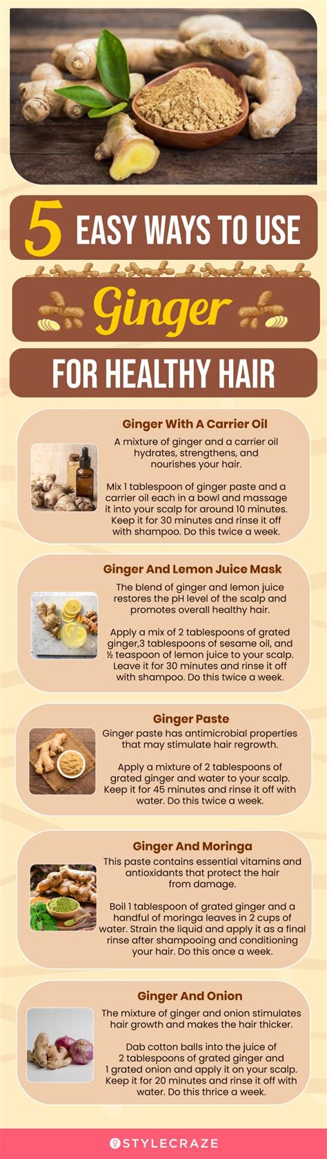 Practical Guide How to Use Ginger for Hair Growth