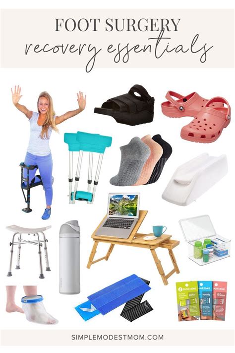 Practical Items for a Comfortable Recovery