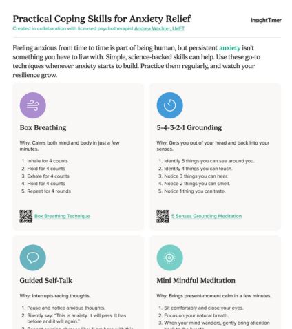 Practical Steps for Coping Daily