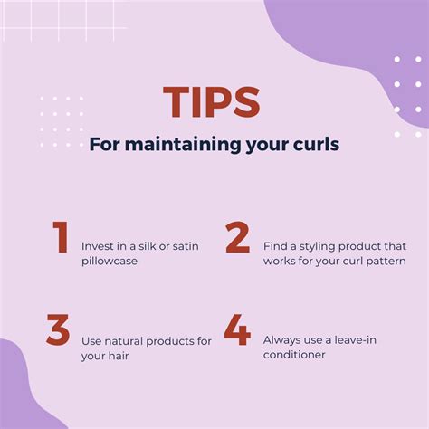 Practical Tips for Maintaining Your Curly Hair Style