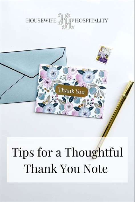 Practical Tips for Writing Thoughtful Thank You Notes