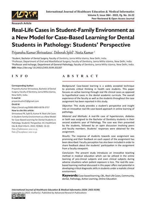 Practicing with Real-Life Cases