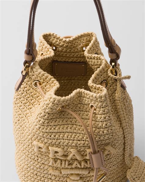 Prada Crochet Bucket Bag