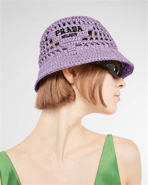 Prada Crochet Bucket Hat