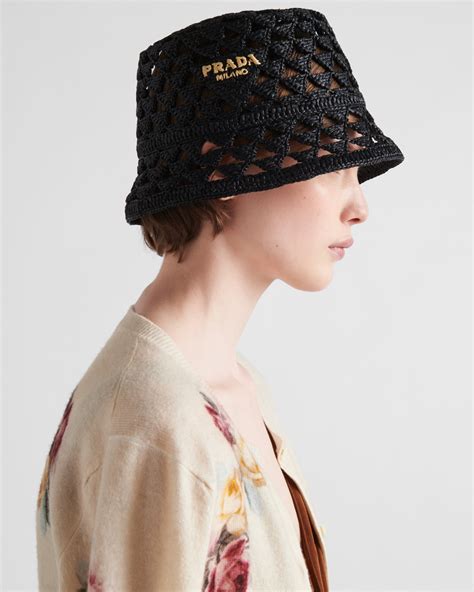 Prada Crochet Hat