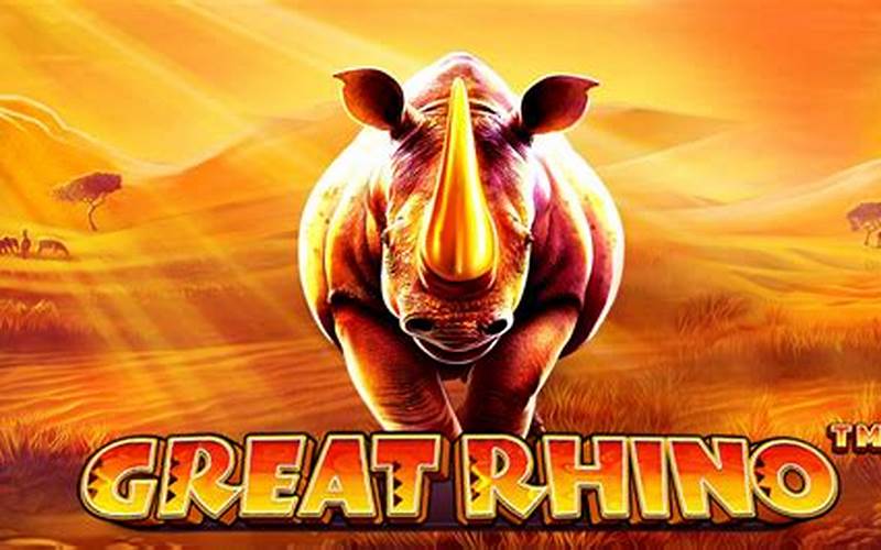 Pragmatic Great Rhino Game Image