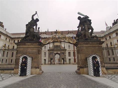 Prague Castle gates
