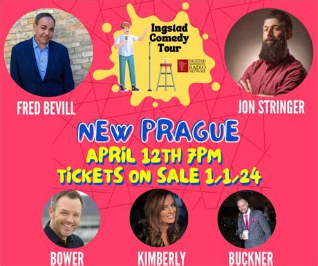 Prague Comedy Flyer