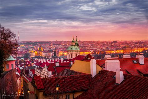Prague sunset