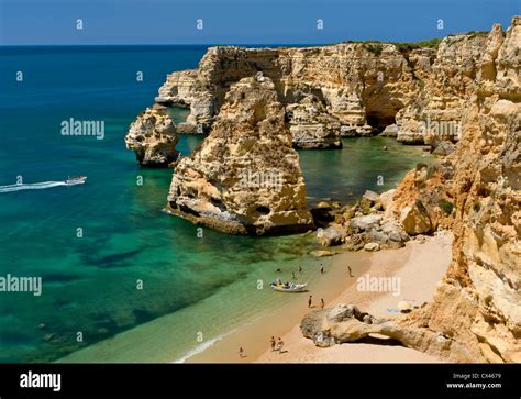 Praia Da Marinha Boat
