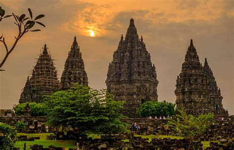 Prambanan Temple Setting