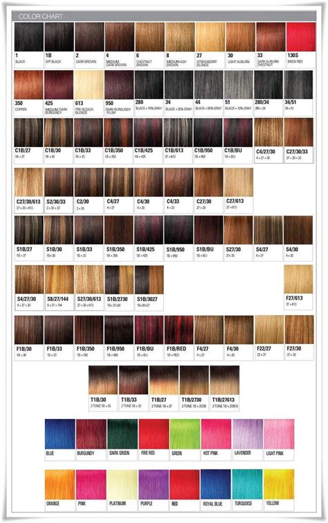Pravana Color Chart: The Ultimate Guide To Choosing Your Perfect Hair Color