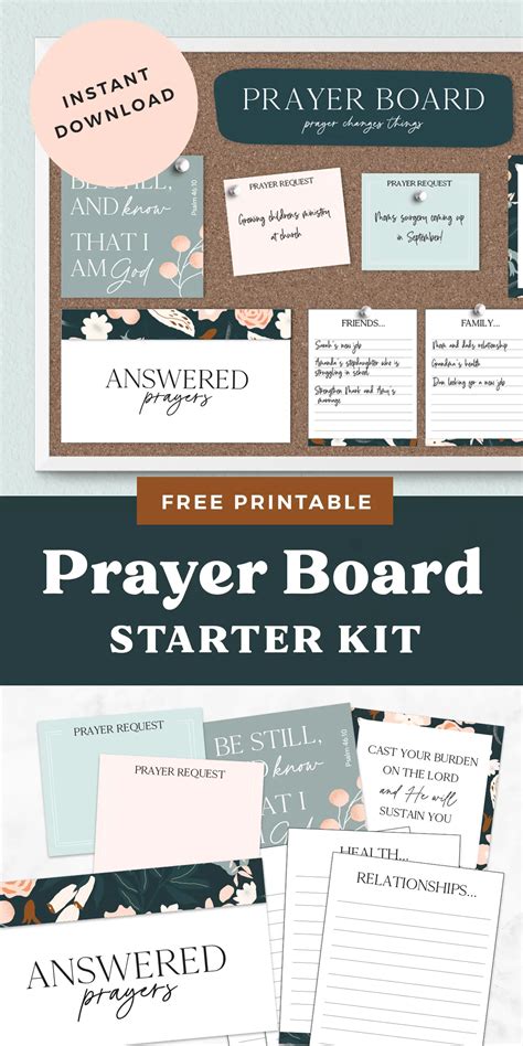Prayer Board Printables