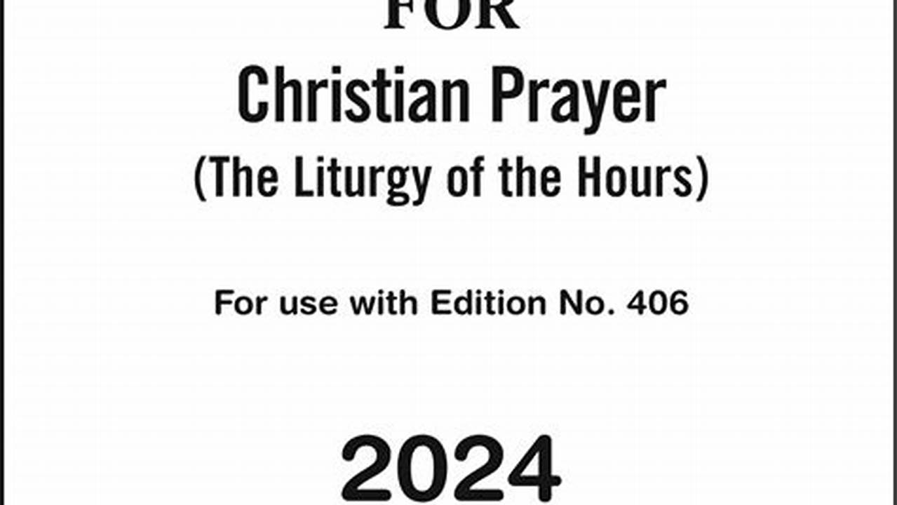 Prayers Of Intercession ¶ The Liturgy Of The., 2024