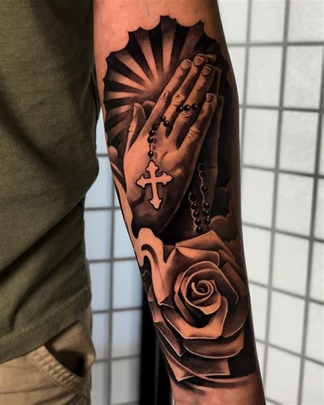 Praying Hands Tattoo