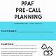 Pre Call Planning Pharmaceutical Sales Template