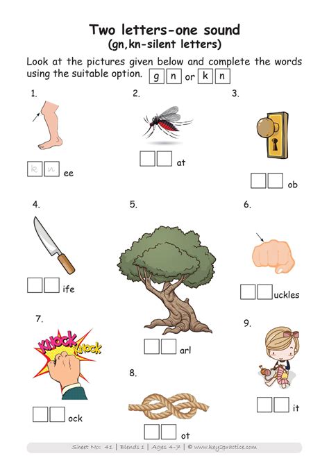 Pre Primary English Worksheets