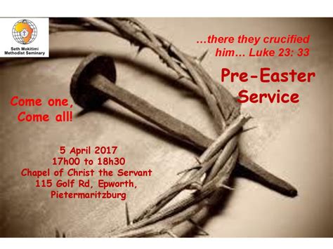 Pre Easter Period