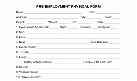 Secure Your Dream Job Today: Find the Best Pre-Employment Physicals Near You