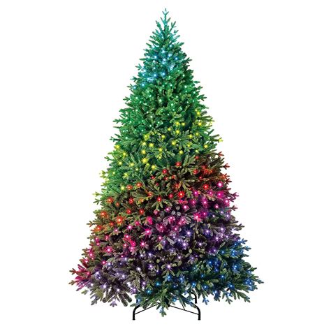 Conveniently Control Your Holiday Cheer with our Pre-Lit App-Controlled Christmas Tree
