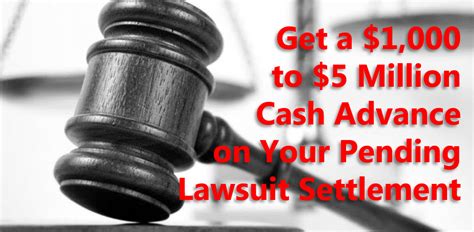 Pre Settlement Lawsuit Cash Advance