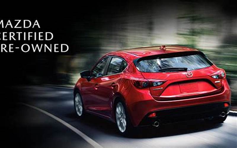Pre-Owned Mazda Vehicles
