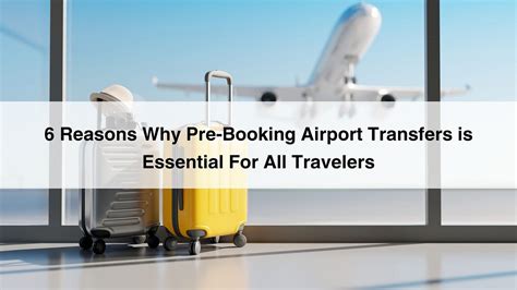 Pre-booked Transfers Benefits