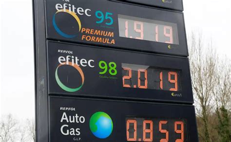 Precio de Gasolina 95 hoy en Tineo - La Nueva España