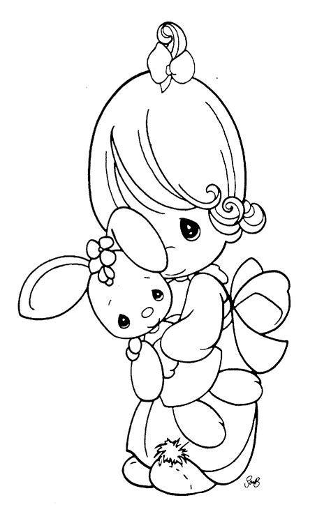 Precious Moments Coloring Pages For Kids