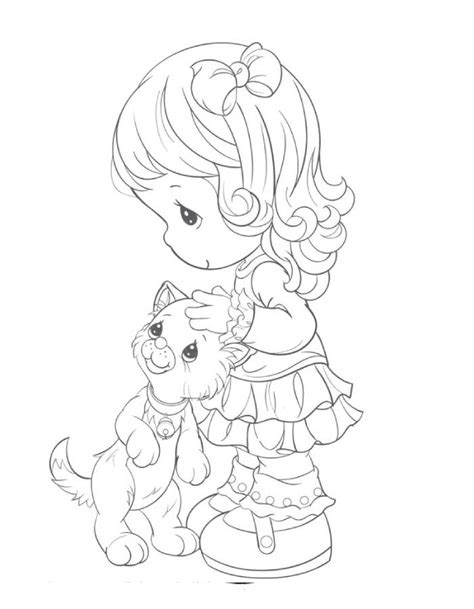 Precious Moments Coloring Pages Pdf